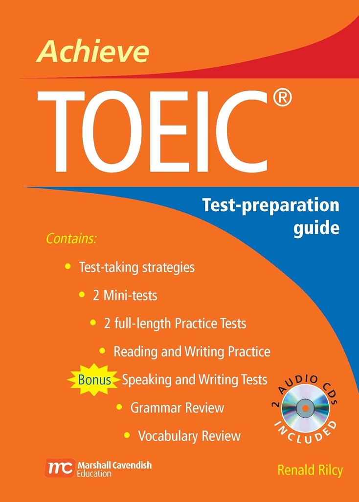 ACHIEVE TOEIC (TEST-PREPARATION GUIDE)+CDS