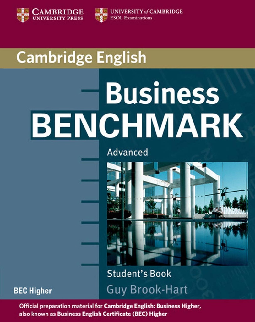 BUSINESS BENCHMARK ADVANCED SBK (BEC HIGHER ED)