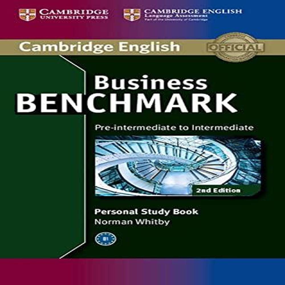 BUSINESS BENCHMARK PRE-INTERM/INTERME PERSONAL STUDY BK (BULATS & PRELIMINARY 2ND ED)