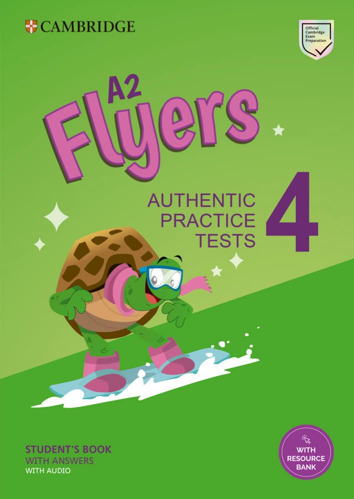 CAMBRIDGE A2 FLYERS 4 SBK+KEY & AUDIO & RESOURCE BANK