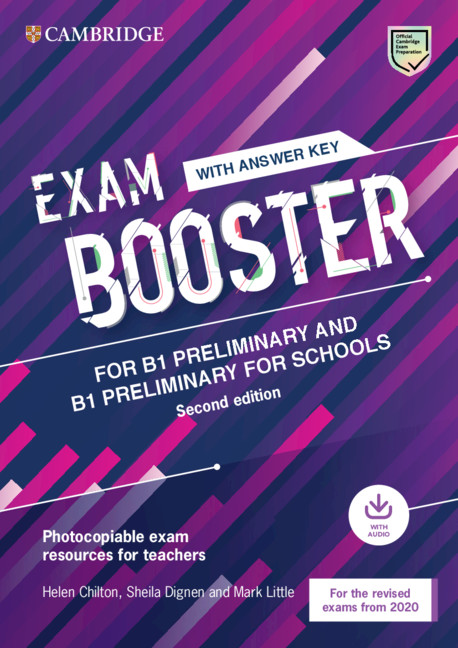 CAMBRIDGE EXAM BOOSTER FOR A2 KEY & A2 KEY FOR SCHOOLS+CD (NO KEY)