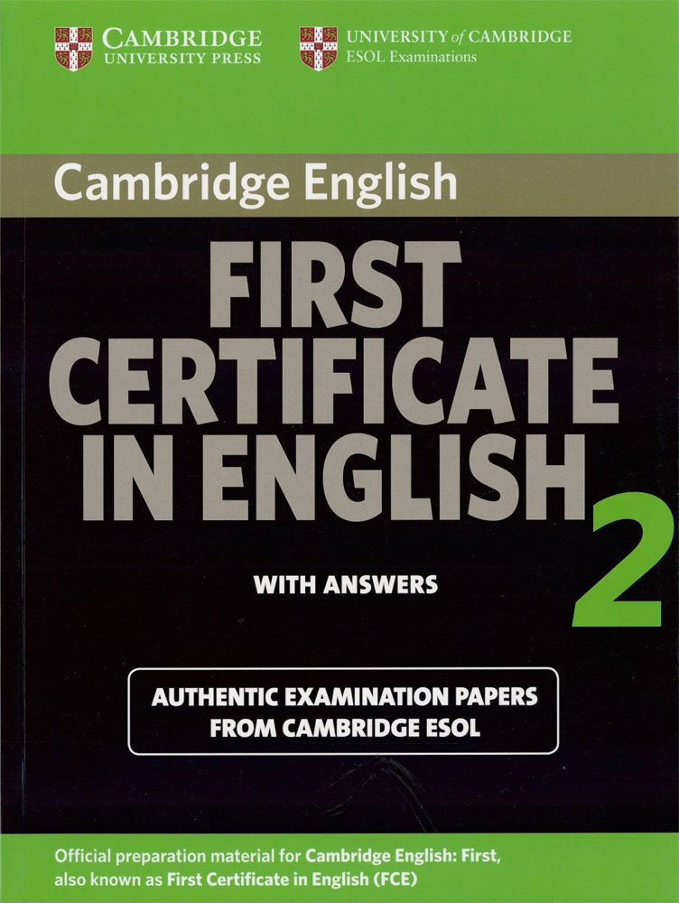 CAMBRIDGE FIRST CERTIFICATE IN ENGLISH 2 SBK+KEY
