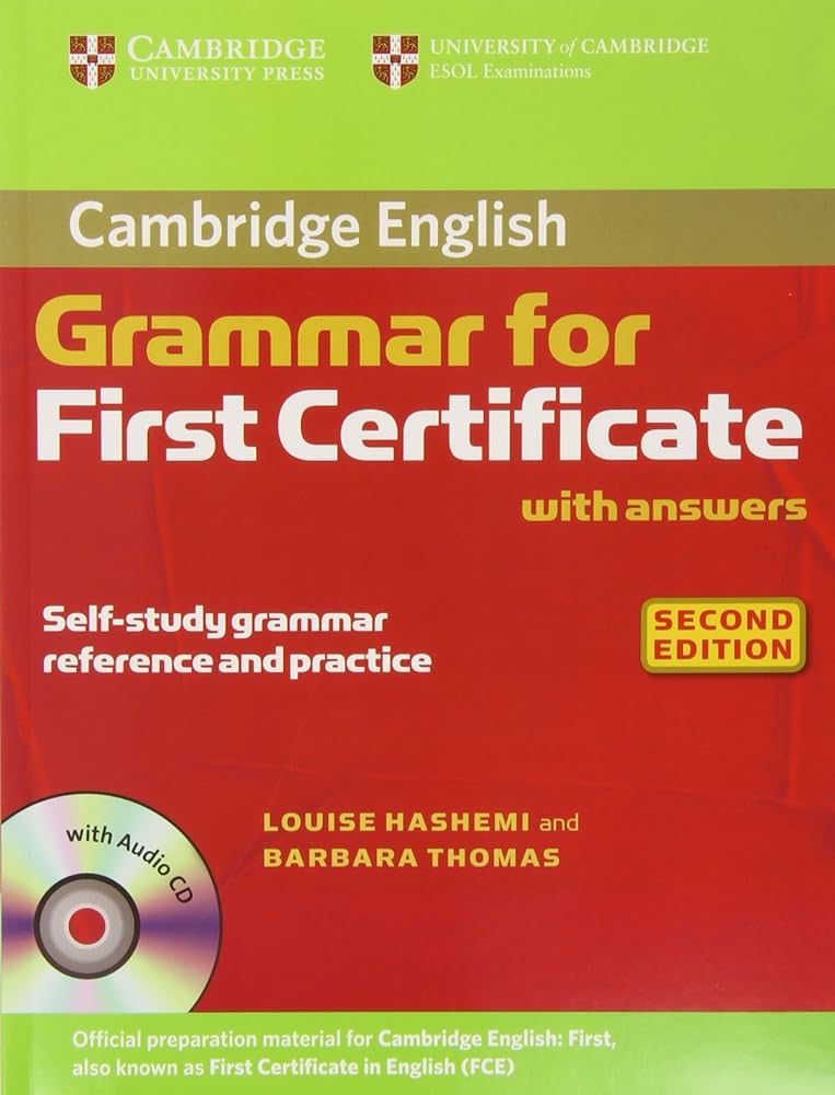 CAMBRIDGE GRAMMAR FOR FIRST CERTIFICATE SBK+KEY & CD (2ND ED)