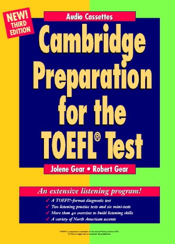 CAMBRIDGE PREP FOR THE TOEFL TEST 3RD AUDIO CASSETTES (4)