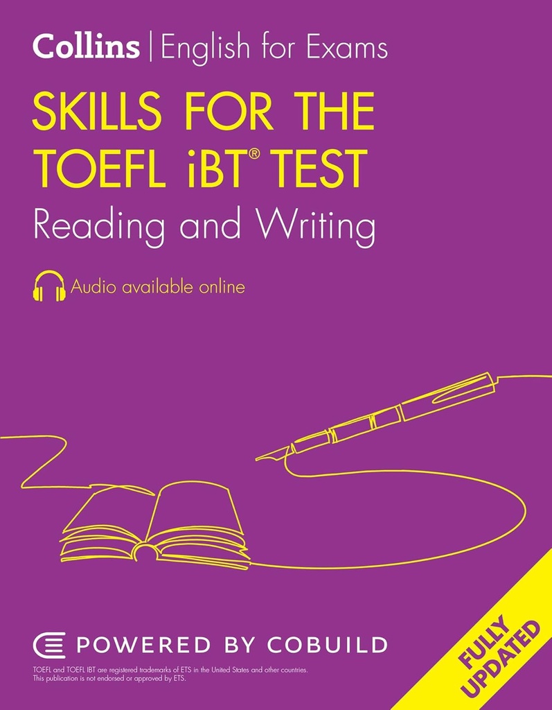 COLLINS SKILLS FOR THE TOEFL IBT TEST : READING & WRITING+ONLINE AUDIO (2ND ED)