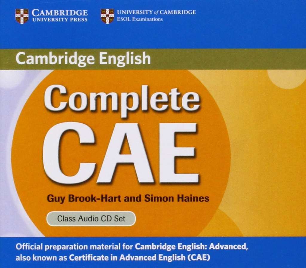 COMPLETE CAE CLASS AUDIO CDS (3)