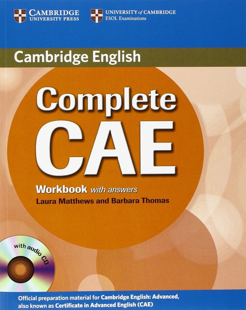 COMPLETE CAE WBK+ KEY & CD