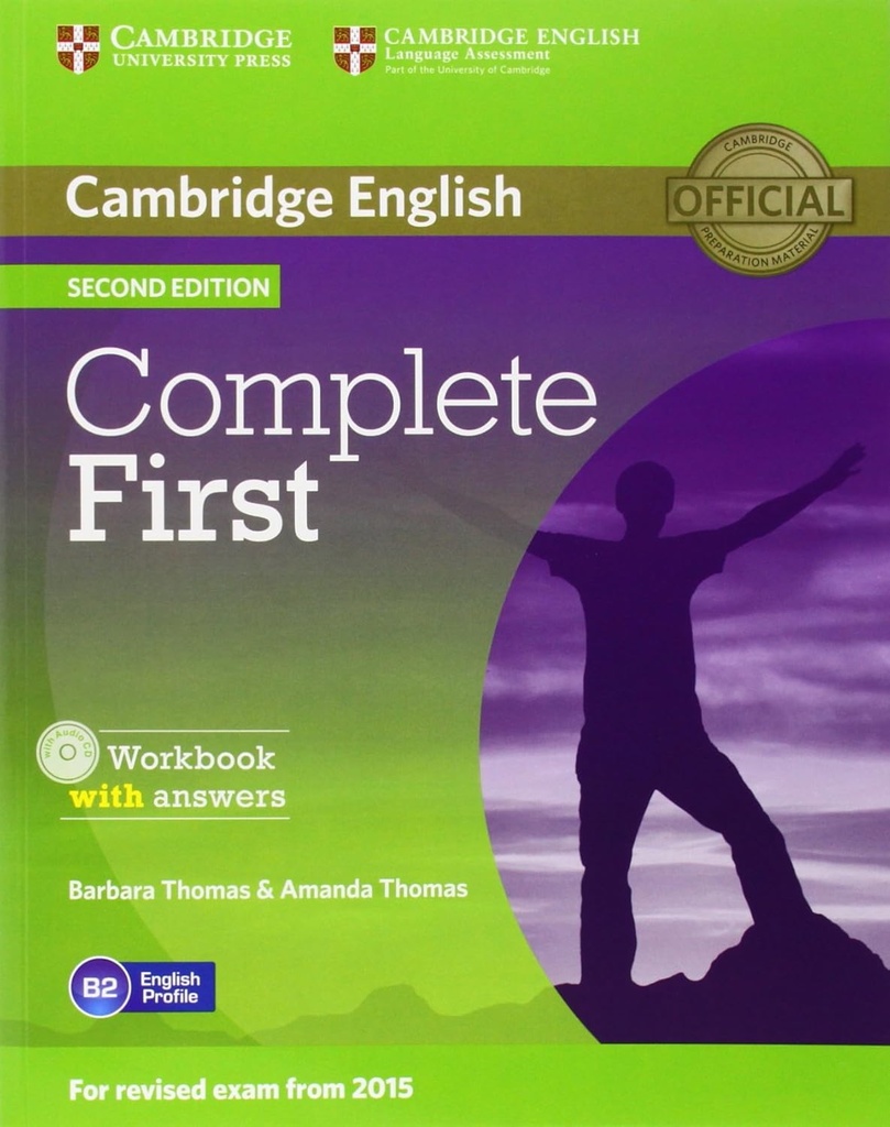 COMPLETE FIRST WBK+KEY & CD-ROM (2ND ED)