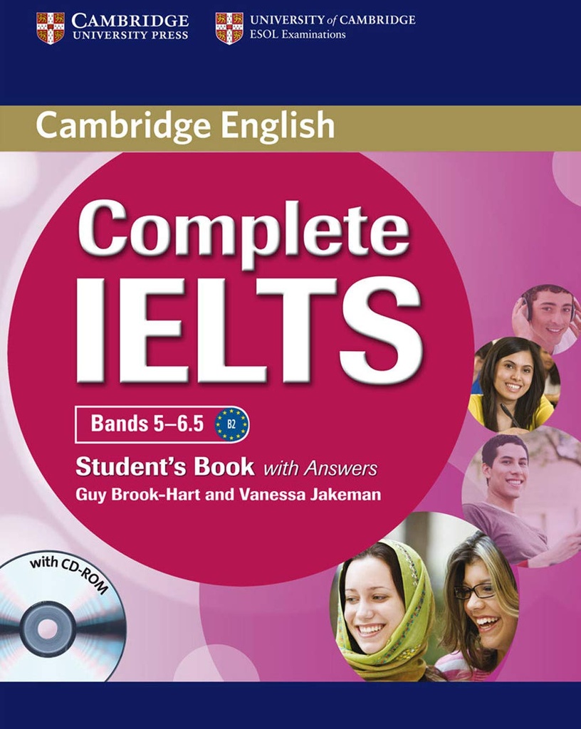 COMPLETE IELTS BANDS 5-6.5 SBK +KEY & CD-ROM