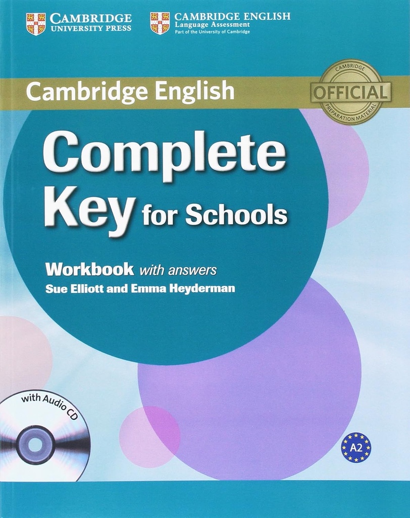 COMPLETE KEY FOR SCHOOLS WBK+KEY & CD