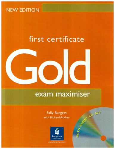 FIRST CERTIFICATE GOLD EXAM MAXIMISER+CD