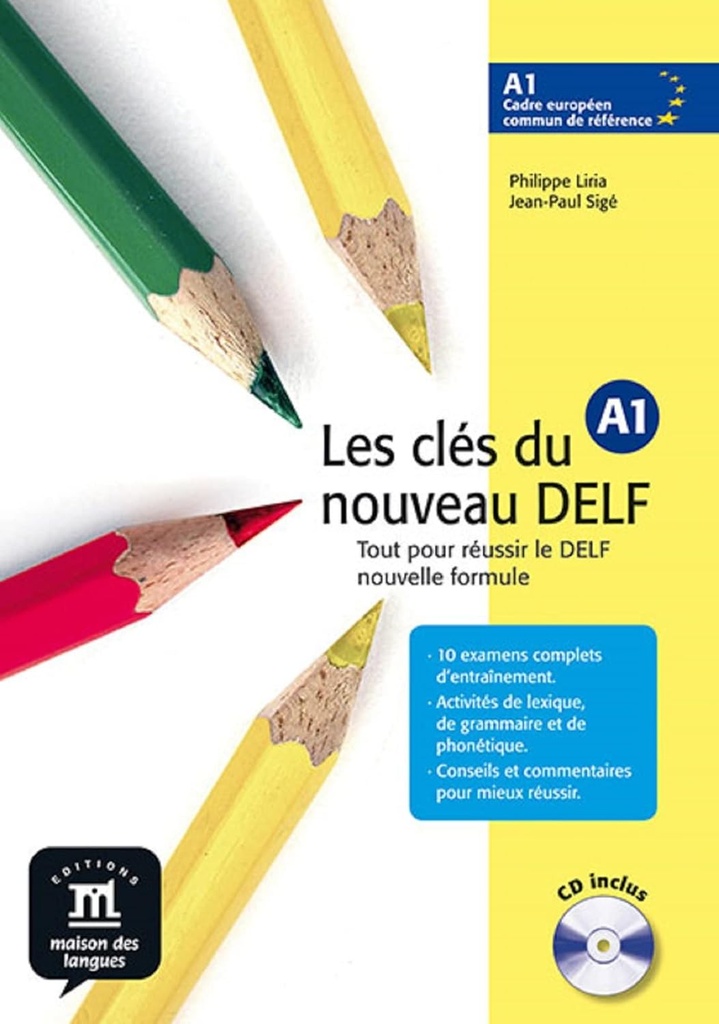 LES CLES DU NOUVEAU DELF A1 LIVRE DE L'ELÈVE+CD