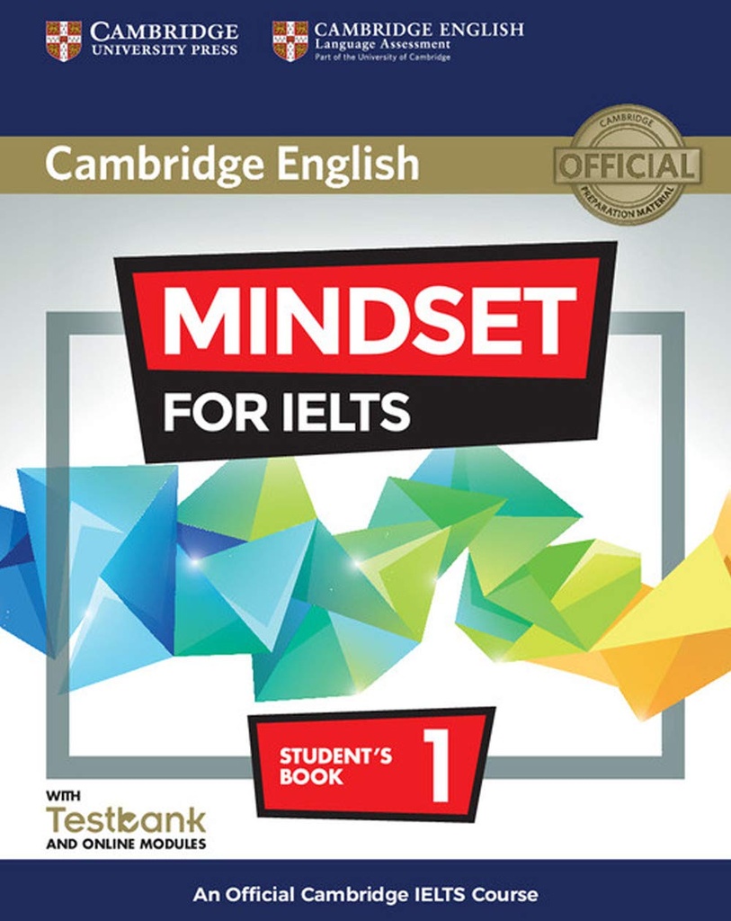 MINDSET FOR IELTS 1 SBK+ONLINE MODULES & TESTBANK