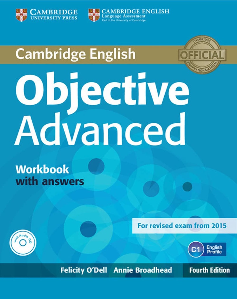 OBJECTIVE ADVANCED WBK+KEY & AUDIO CD (4TH ED)
