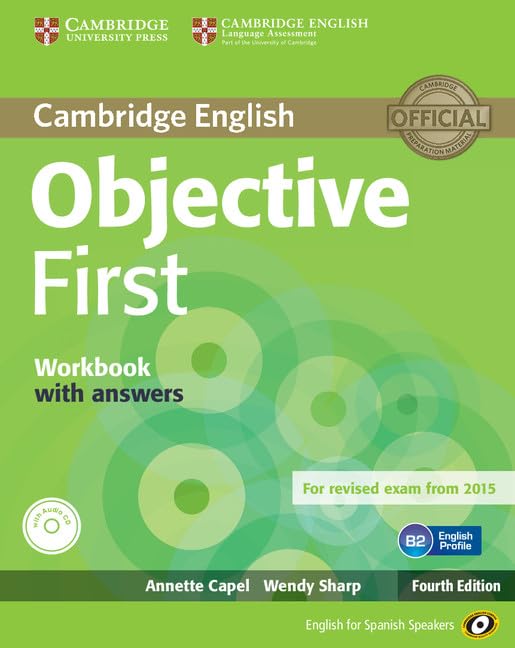 OBJECTIVE FIRST WBK+KEY & CD (4TH ED)
