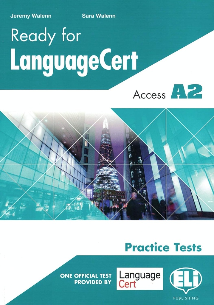 READY FOR LANGUAGECERT ACCESS A2 PRACTICE TESTS SBK+CD