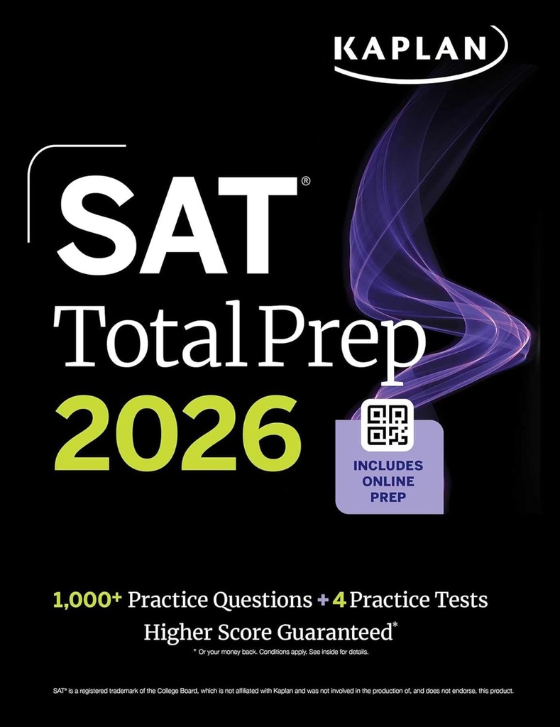 SAT TOTAL PREP 2026 (1000 PRACTICE QUESTIONS,4 PRACTICE TESTS HIGHER SCORE GUARANTEED)