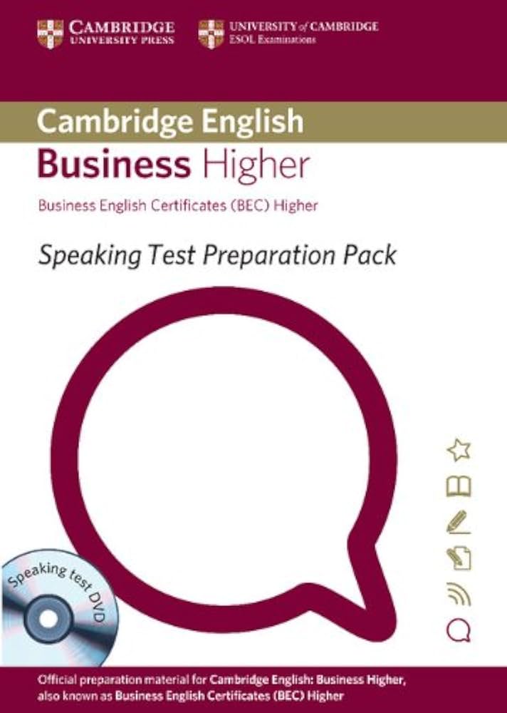 SPEAKING TEST PREPARATION PACK FOR BEC HIGHER