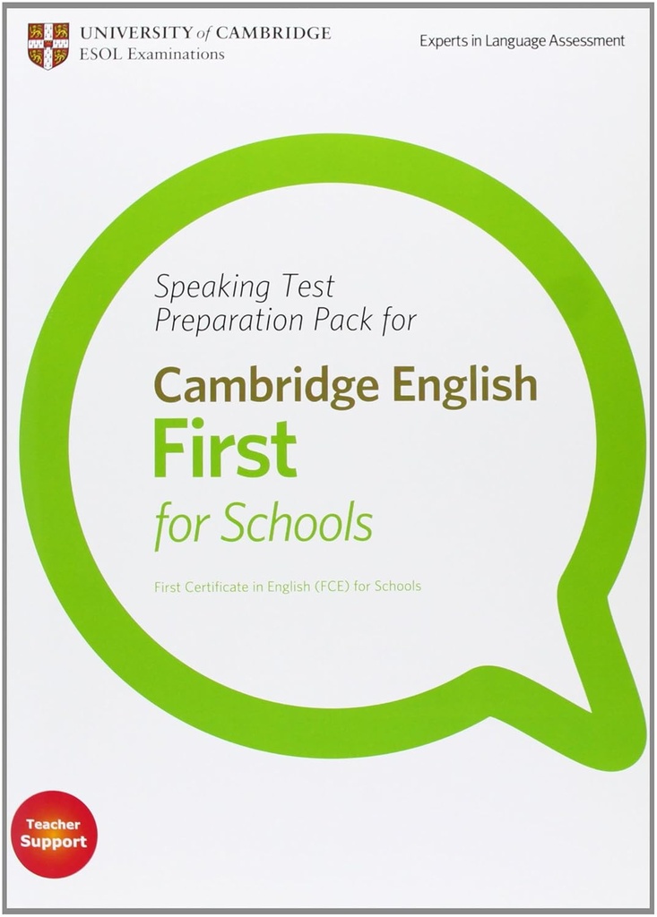 SPEAKING TEST PREPARATION PACK FOR FIRST FOR SCHOOLS (FCE)+DVD