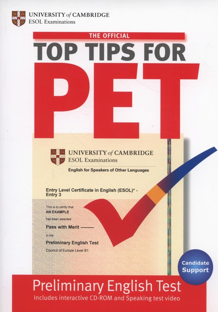 THE OFFICIAL TOP TIPS FOR PET+CD-ROM (2ND ED)