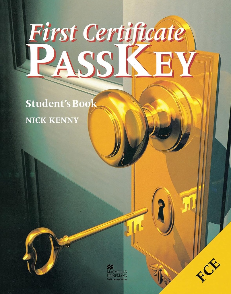 FIRST CERTIFICATE PASSKEY (SB)