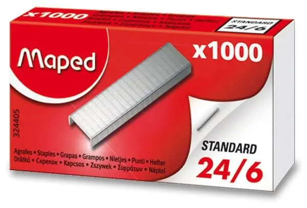 AGRAFES 24/6 BTE MAPED