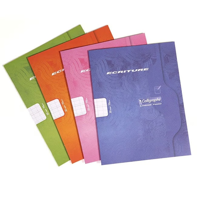 CAHIER D'ECRITURE 32P A5 70GR