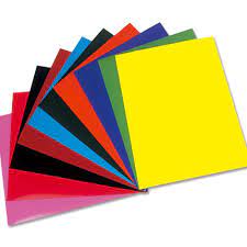 PAPIER GOMME AUTOCOLLANT 8 COULEURS ECOLO