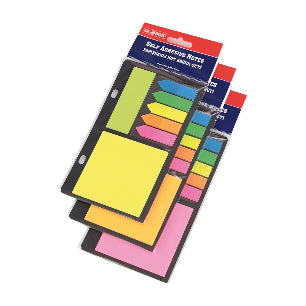 COLLE NOTE SET + MARQUE PAGES GLOBOX