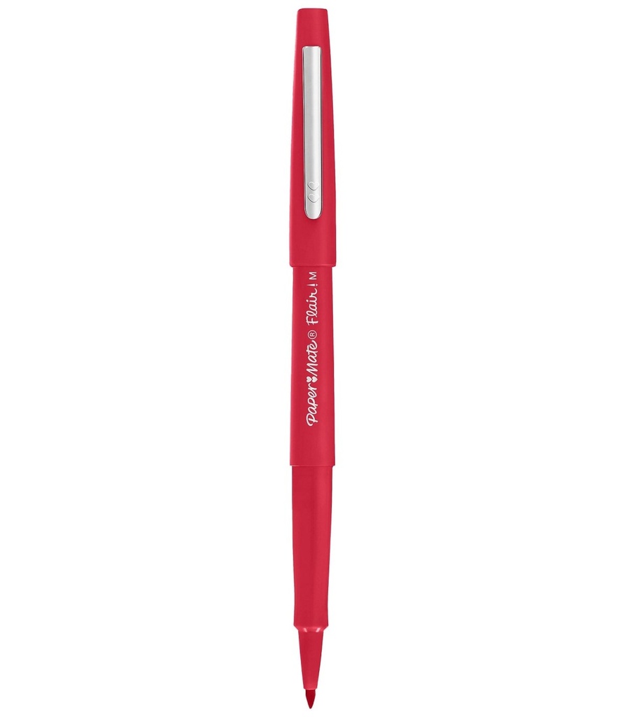 FEUTRE FLAIR NYLON PAPERMATE PM ROUGE
