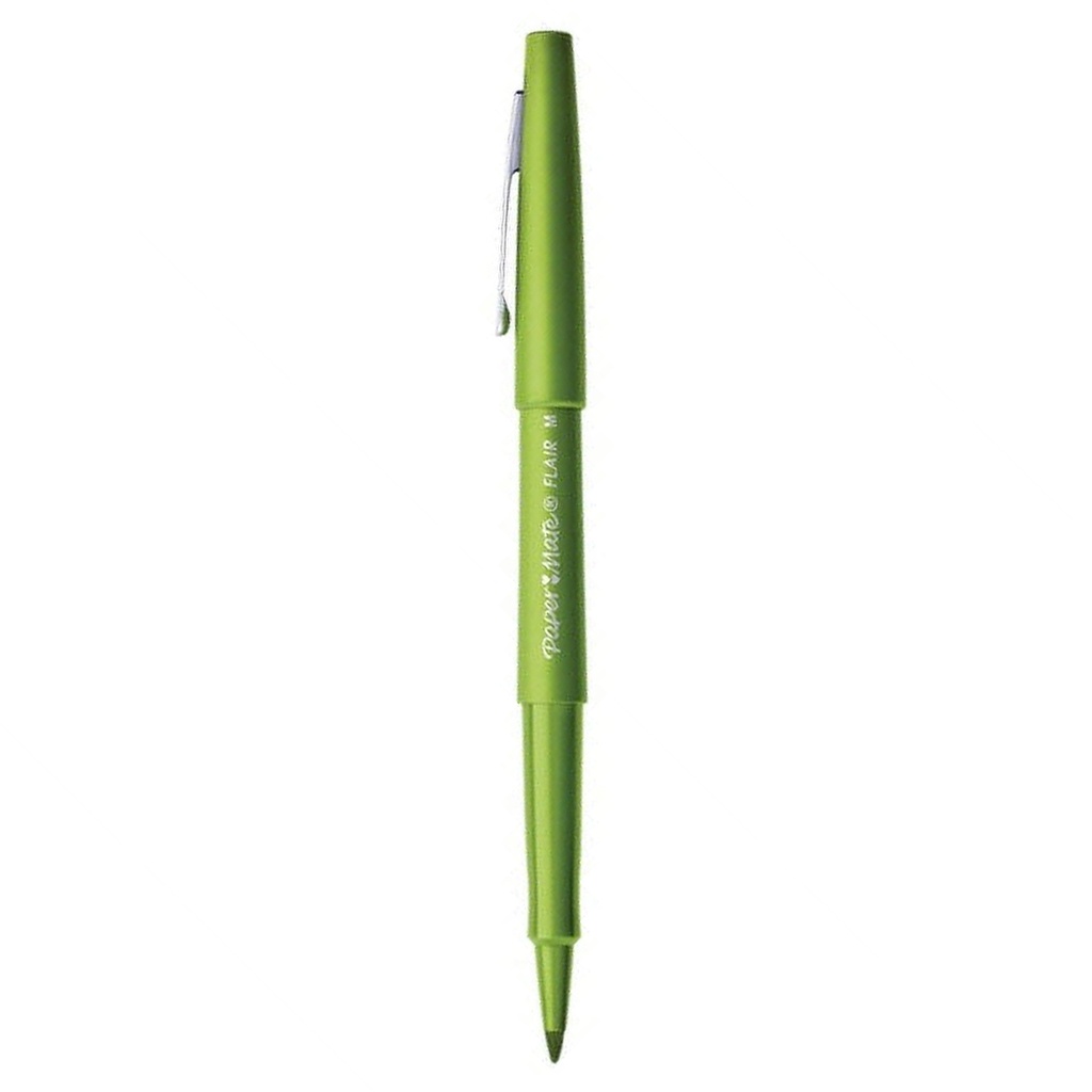 FEUTRE FLAIR NYLON PAPERMATE PM VERT CITRON
