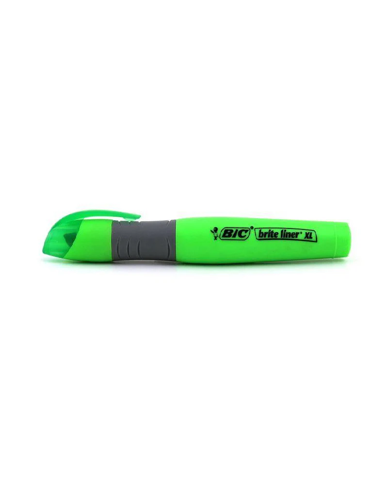 FLUORESCENT BIC HIGHLIGHTER XL VERT
