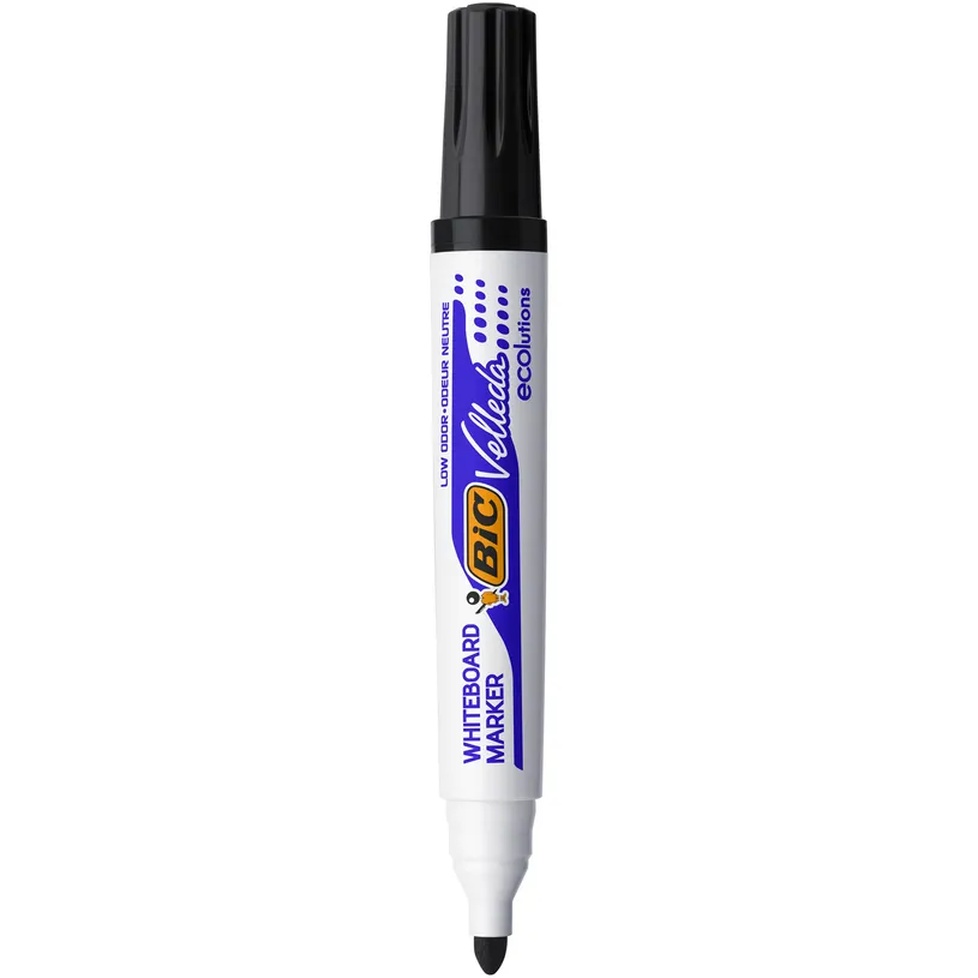 MARQUEUR EFFAÇABLE BIC VELLEDA G.P NOIR