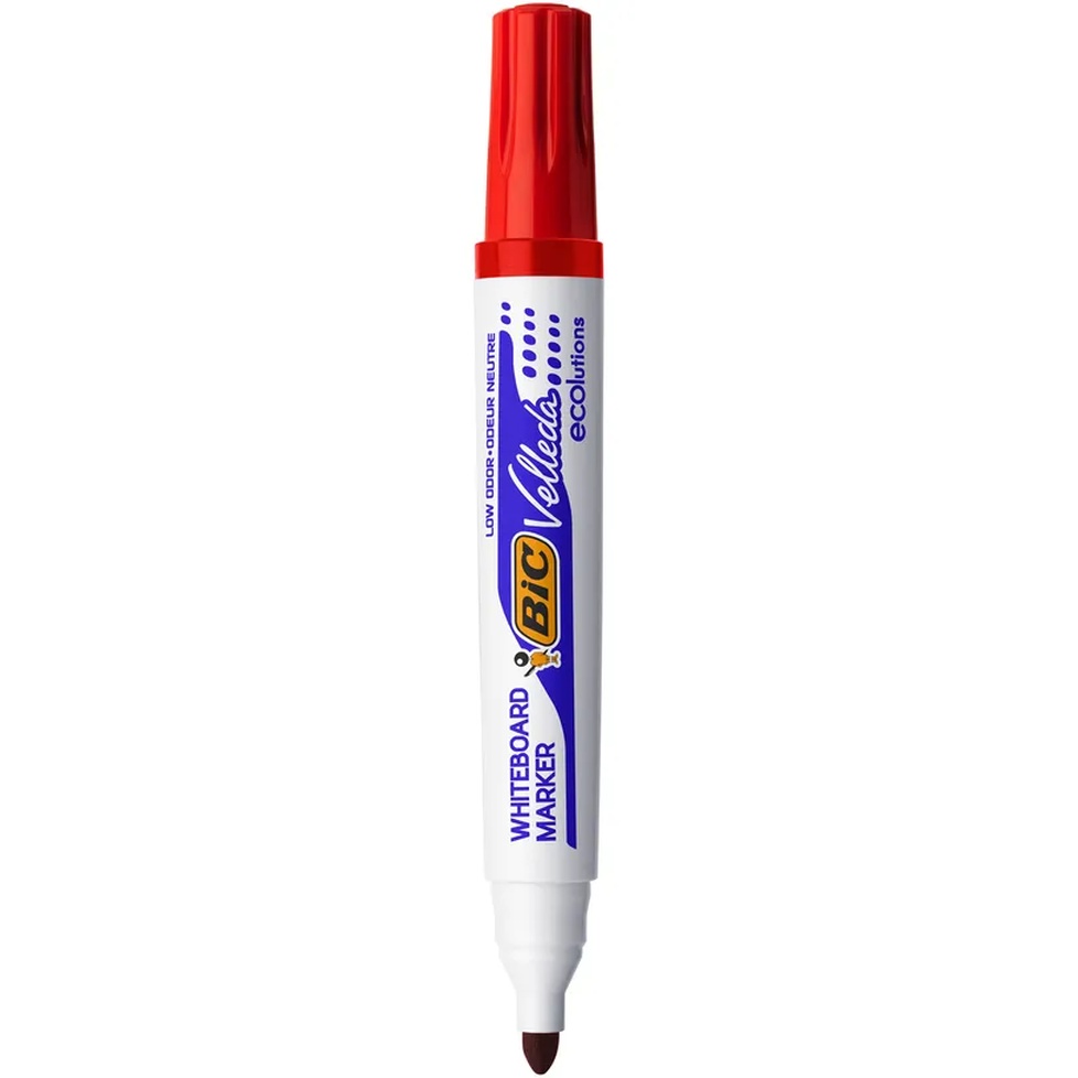 MARQUEUR EFFAÇABLE BIC VELLEDA G.P ROUGE