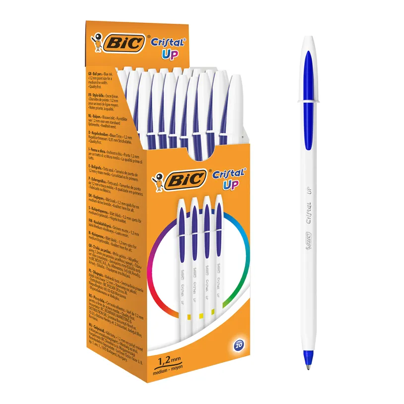 STYLO À BILLE BIC CRISTAL UP BLEU