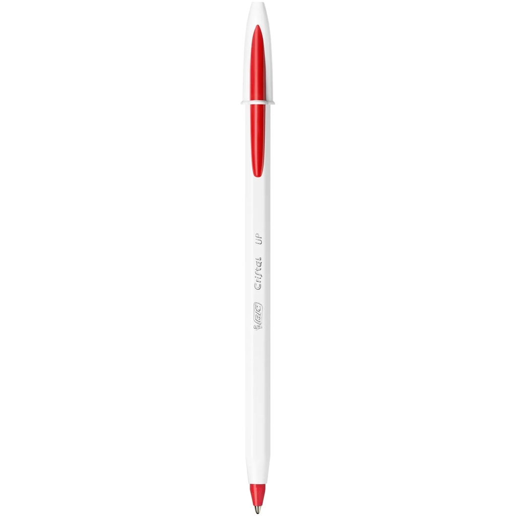 STYLO À BILLE BIC CRISTAL UP ROUGE