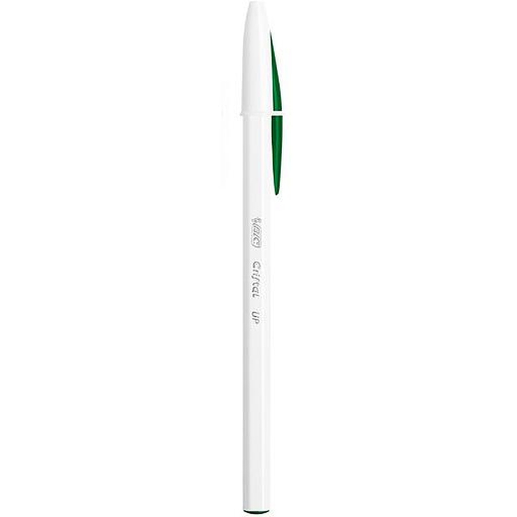 STYLO À BILLE BIC CRISTAL UP VERT