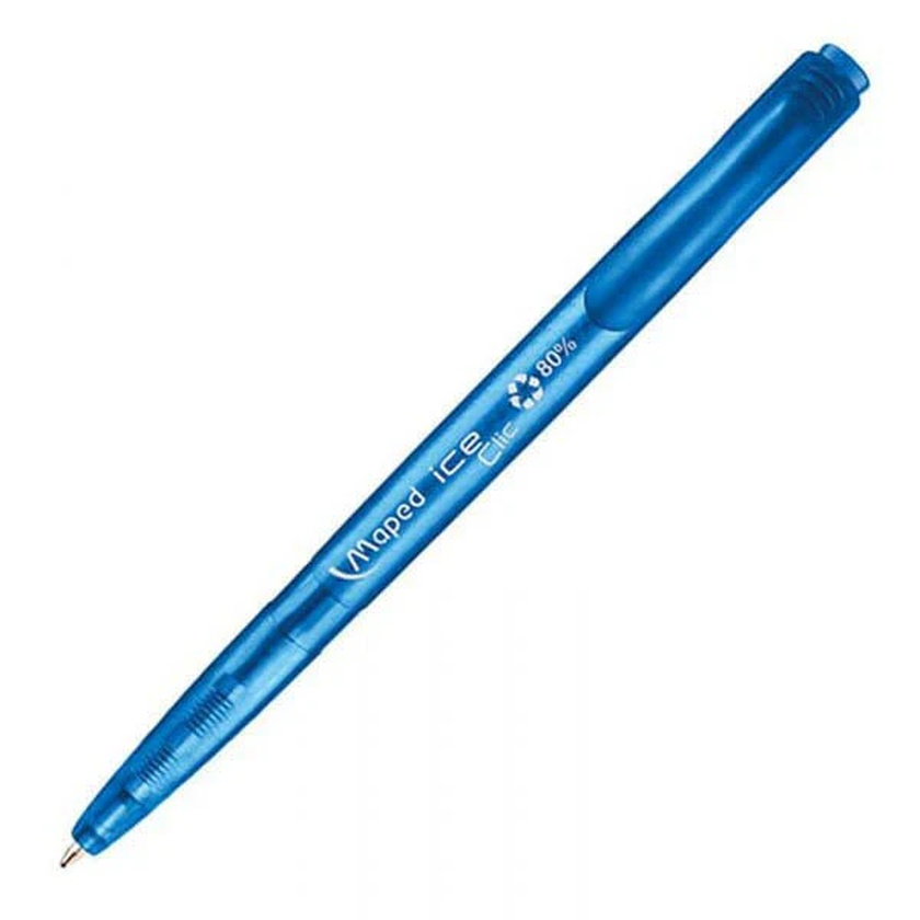 STYLO À BILLE ICE CLIC 80% MAPED