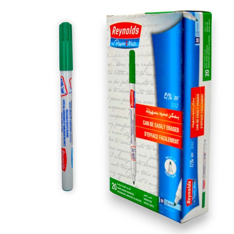 STYLO EFFAÇABLE ARDOISE VERT P.F REYNOLDS