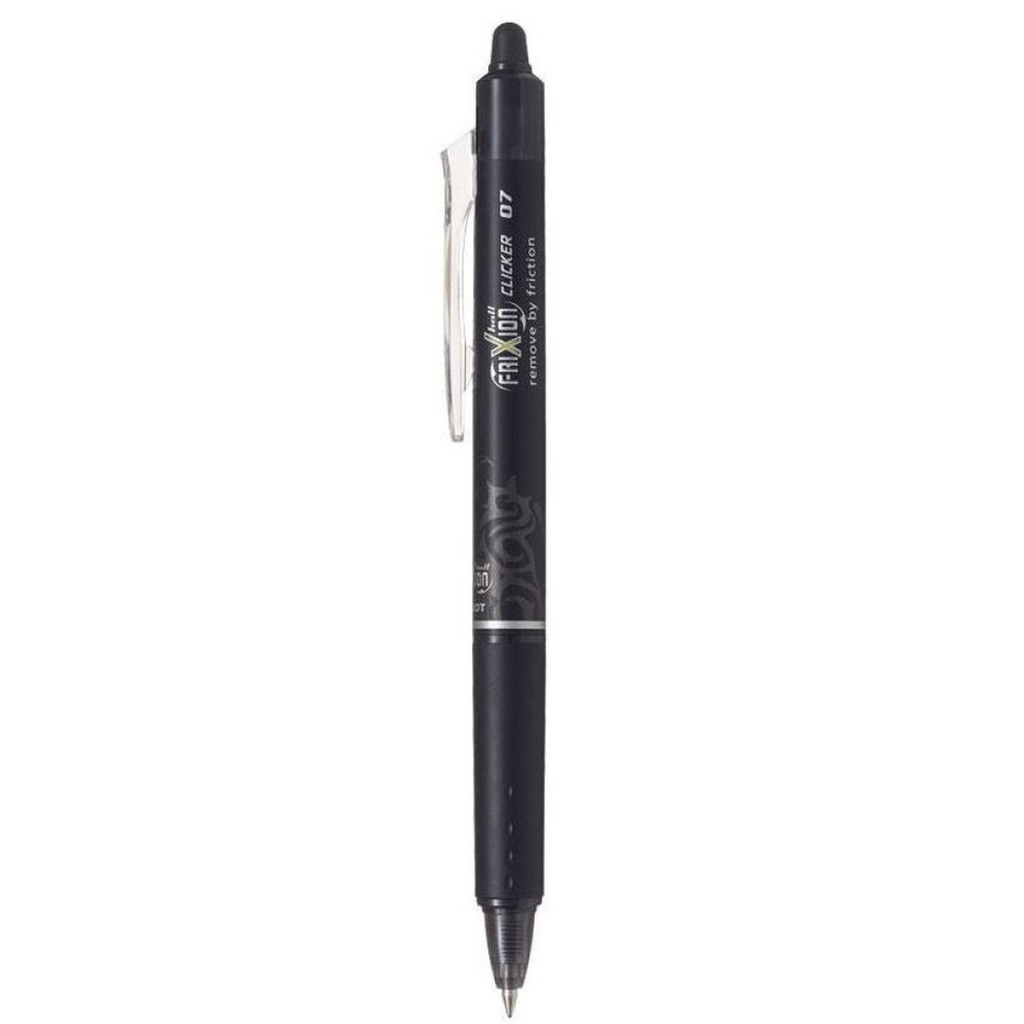 STYLO PILOT FRIXION CLICKER 07 NOIR