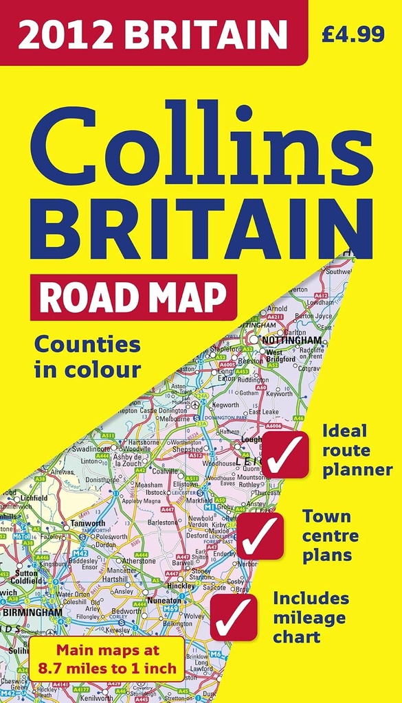 COLLINS BRITAIN ROAD MAP