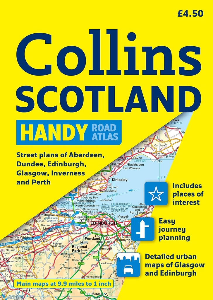 COLLINS HANDY ROAD ATLAS SCOTLAND