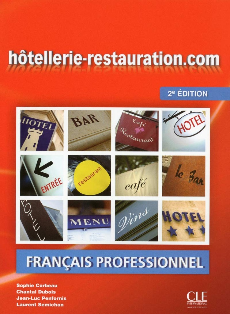 HÔTELLERIE-RESTAURATION.COM LIVRE DE L'ELÈVE+DVD-ROM (2ÈME ED)