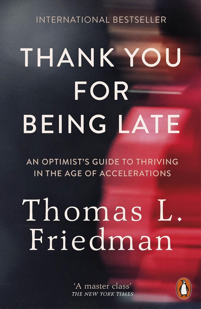 THANK YOU FOR BEING LATE