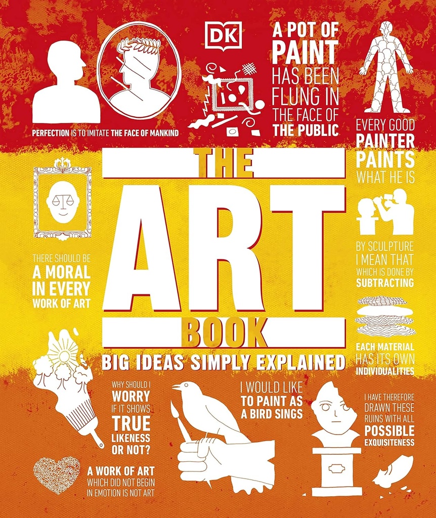 THE ART BOOK (BIG IDEAS SIMPLY EXPLAINED) HARDBACK