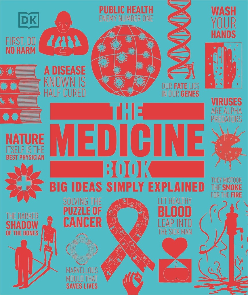 THE MEDICINE BOOK (BIG IDEAS SIMPLY EXPLAINED) HARDBACK