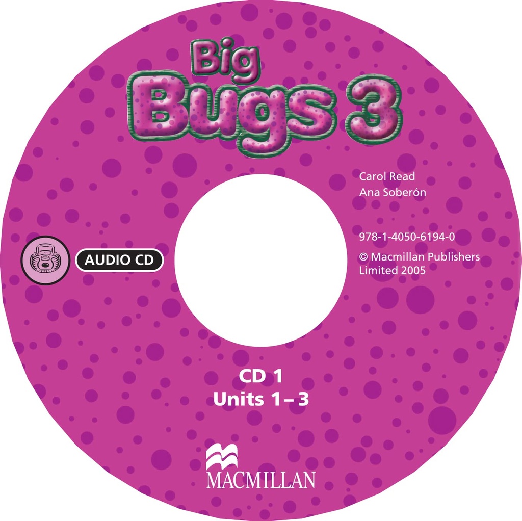 BIG BUGS 3 AUDIO CDS
