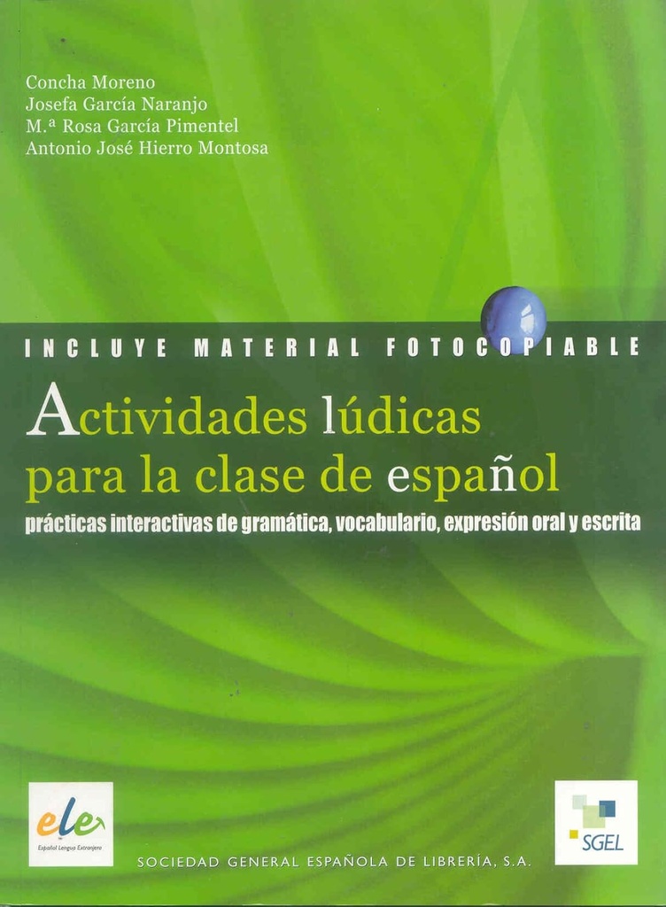 ACTIVIDADES LUDICAS PARA LA CLASE DE ESPANOL
