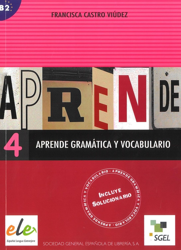 APRENDE GRAMATICA Y VOCABULARIO 4