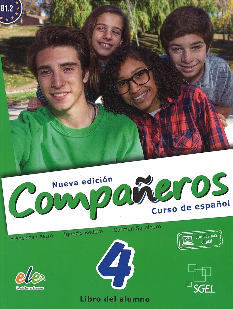 COMPANEROS 4 LIBRO DEL ALUMNO+AUDIO DESCARGABLE (N.E)